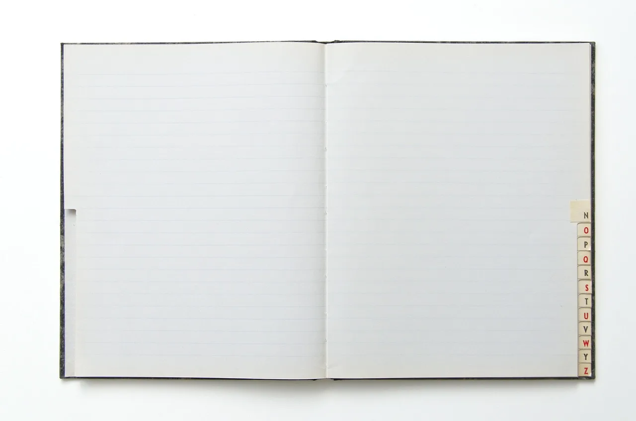 open notebook, book, notebook, spread, blank, paper, open, page, empty, white, design, write, note, space, template, tabs, information, lined, letter tabs, address book, vintage, old, open notebook, notebook, address book, address book, address book, address book, address book