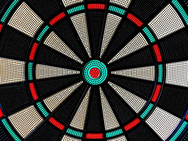 target, dart, goal, direct hit, purposefully, center, accuracy, target, target, target, target, target. SaaS marketing: define your target audience before you spend